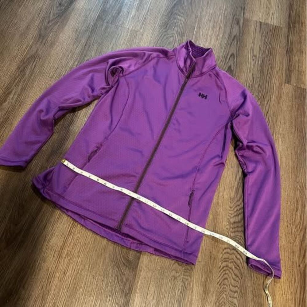 Helly Hansen Women's Grid Fleece Full-Zip
Jacket - Size Large (Purple)